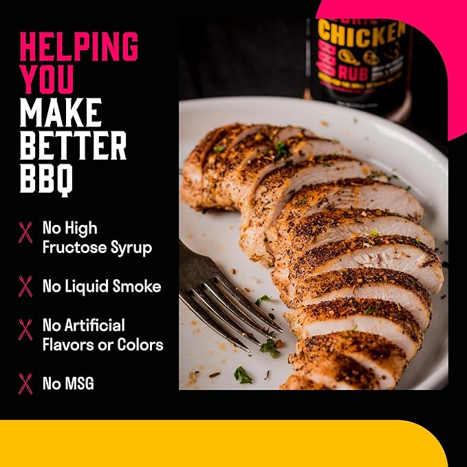 Hey Grill Hey | Chicken Rub | Delicious Chicken Seasoning | Dry Rub for Wings | Turkey & Fish