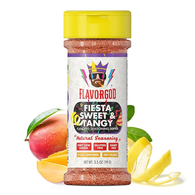 Fiesta Sweet & Tangy Seasoning Mix by Flavor God - Premium All Natural & Healthy Spice Blend for
