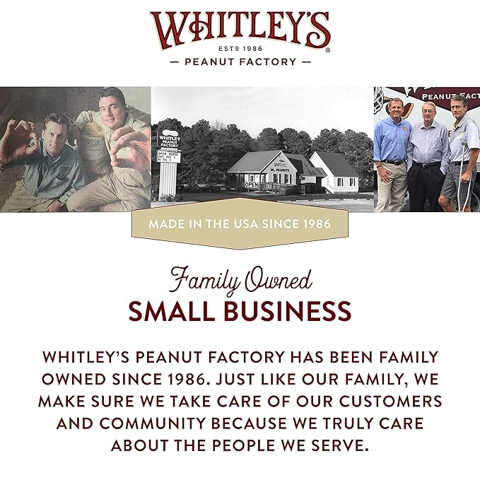 Whitley?셲 Salted Virginia Peanuts ??Super Extra Large 'Home Cooked' Virginia Peanuts (2 x 40 Ounce