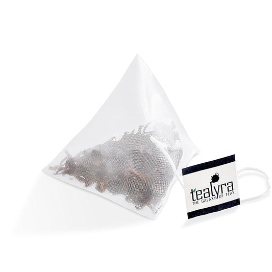 Tealyra - 5 Years Ripe Aged Pu'erh 25 Tea Bags - Bold Pu-erh Loose Leaf Tea - 100% Natural - 25