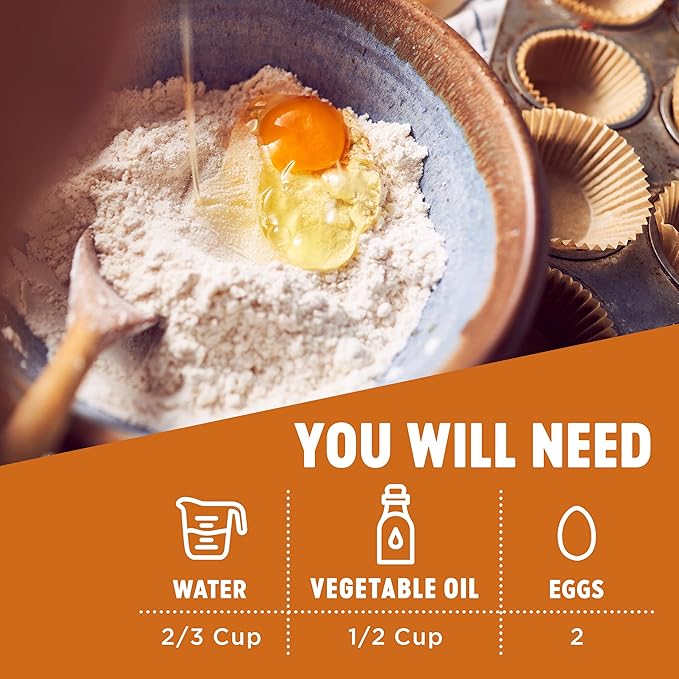 Krusteaz Baking Mix, Pumpkin Spice Quick Bread Mix, Made with Real Pumpkin & No Artificial Flavors