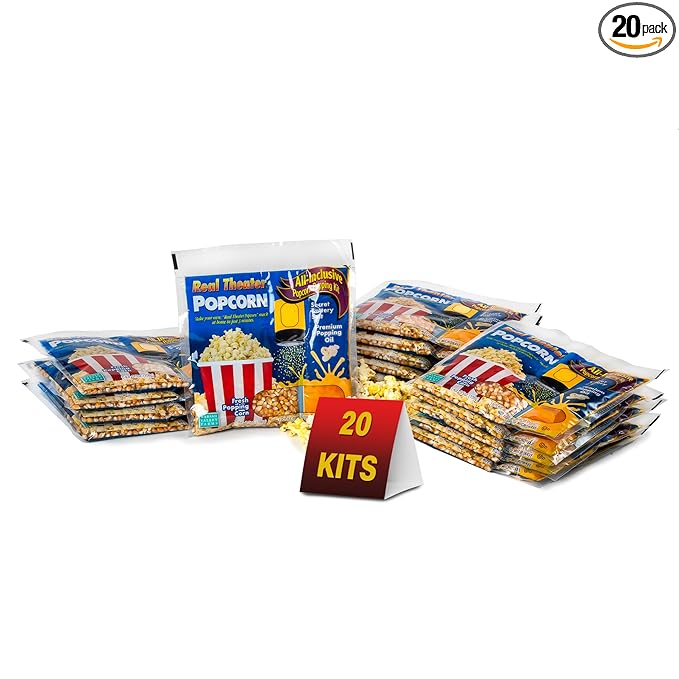 All in One Popcorn Packs: Wabash Valley Farms, All In One Popcorn Kit, Real Theatre Popcorn