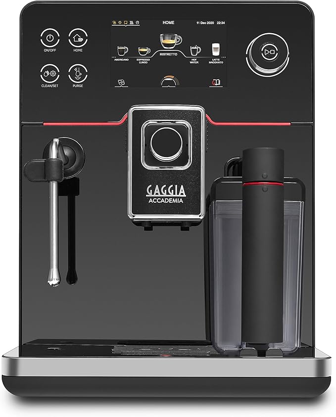 Gaggia Accademia Luxury Italian Fully Automatic Espresso Machine with 19 Customized drink