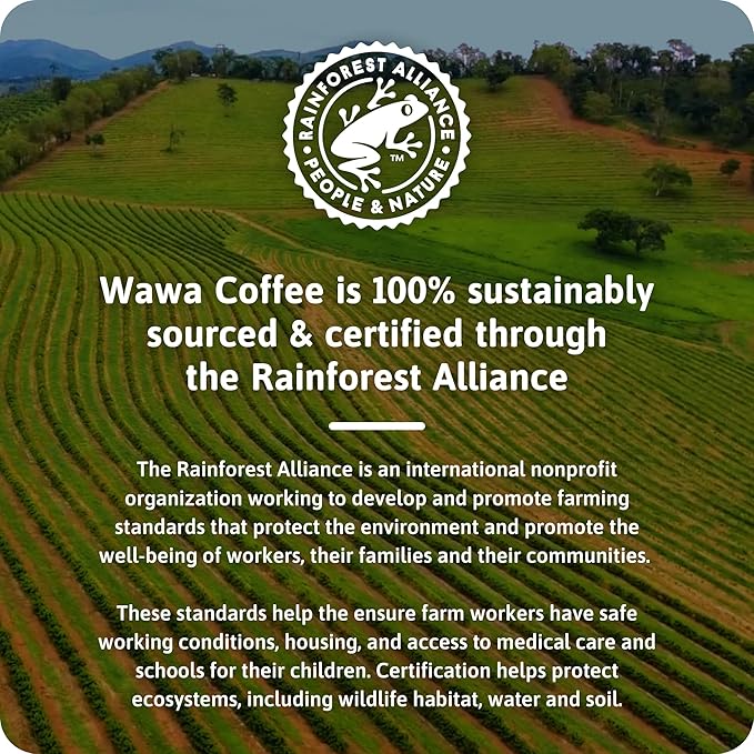 Wawa Single Cup Cuban Dark Roast Coffee Pods, 72 Pods, 6 Boxes, Rich & Bold Blend, Semi-Sweet