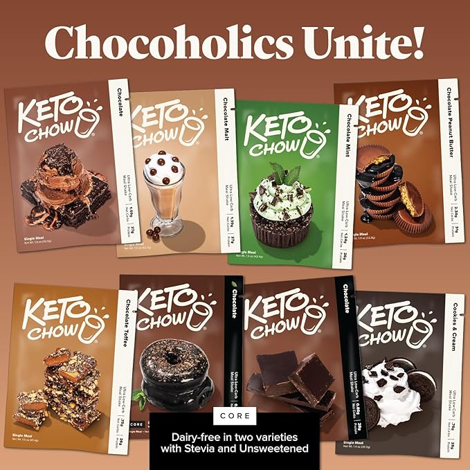KETO CHOW CHOCOLATE - 1 MEAL PACK