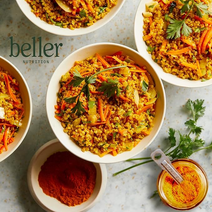 Beller Nutrition Vegitude Power | 1.4 oz | Organic Onion Powder & Garlic Powder No Salt Seasoning