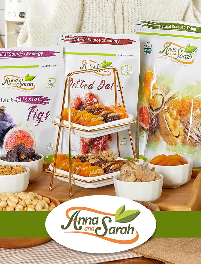 Anna and Sarah Dehydrated Pineapple Tidbits NATURAL NO SO2, Non GMO, Gluten Free, High In Fibers in