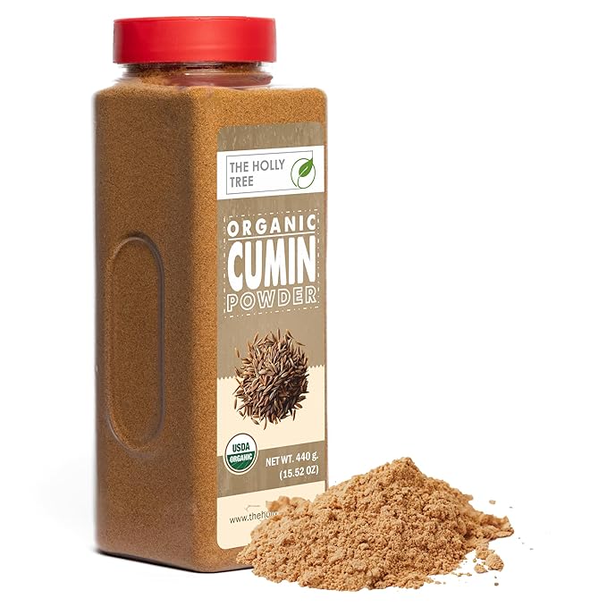 Organic Cumin Powder 15.52 oz ??Ground Cumin for Cooking & Seasoning ??USDA Organic, Gluten Free
