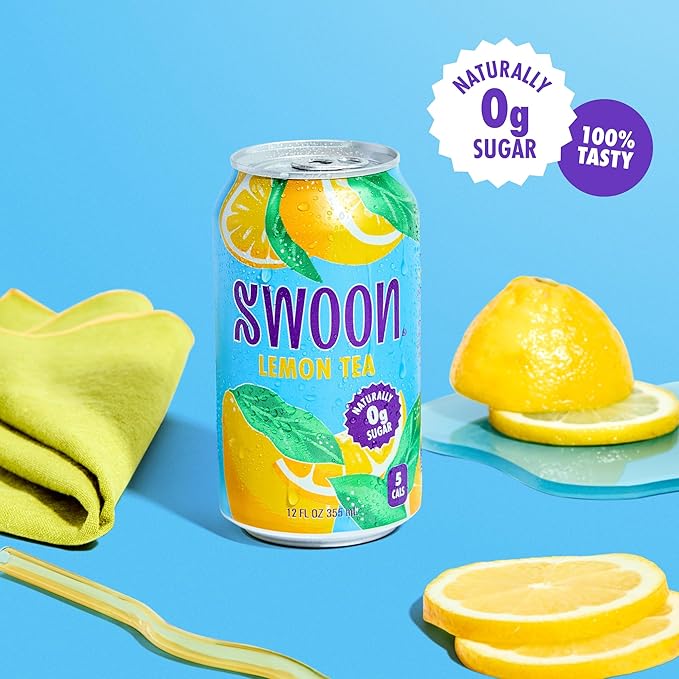 Swoon Lemon Tea - Sugar Free, Low Carb, Paleo-Friendly, Gluten Free - Flavored Keto Drinks Made