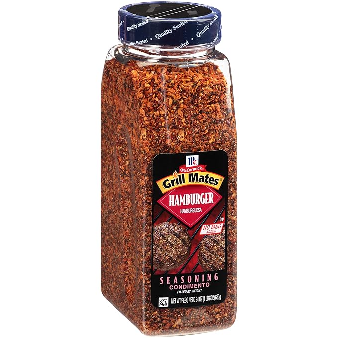 McCormick Grill Mates Hamburger Seasoning, 24 oz - One 24 Ounce Container of Hamburger Seasoning