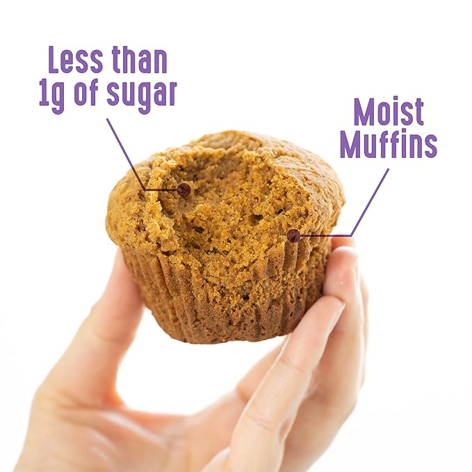 Lakanto Pumpkin Spice Muffin Mix - Sweetened with Monk Fruit, Allulose, Erythritol, Gluten Free