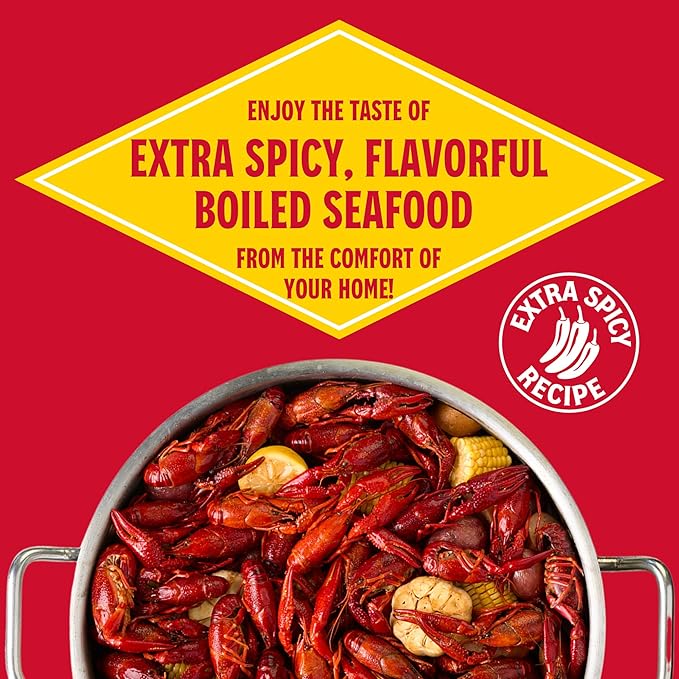 Louisiana Fish Fry, Cajun Fire Boil, 14 oz (Pack of 1)