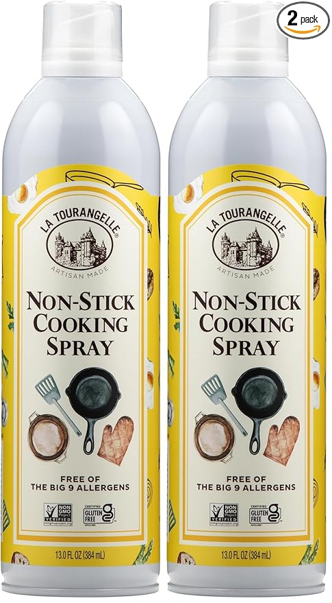 La Tourangelle, Non Stick Cooking Spray, Expeller Pressed Oil, Non Aerosol, For Neutral Flavor
