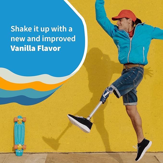Garden of Life Meal Replacement Shakes, Raw Organic, Vanilla Protein Powder with Plant Based Pea