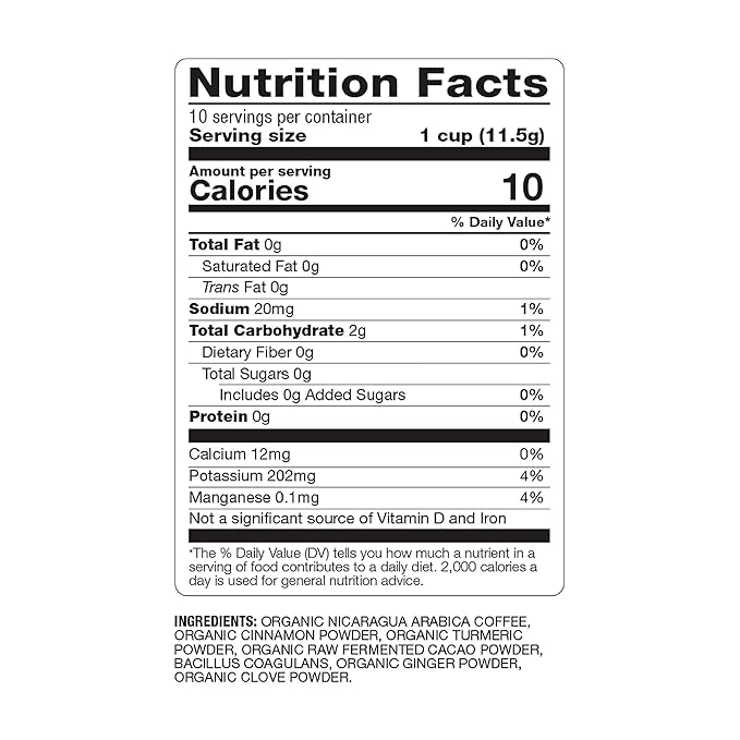 BareOrganics 13313 Cardio Care USDA Organic Coffee Pods, Compatible Organic Coffee Pods, Infused