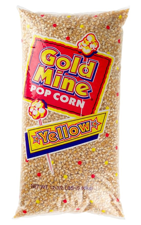 Jolly Time Gold Mine Yellow Popcorn Kernels, 12.5 lb