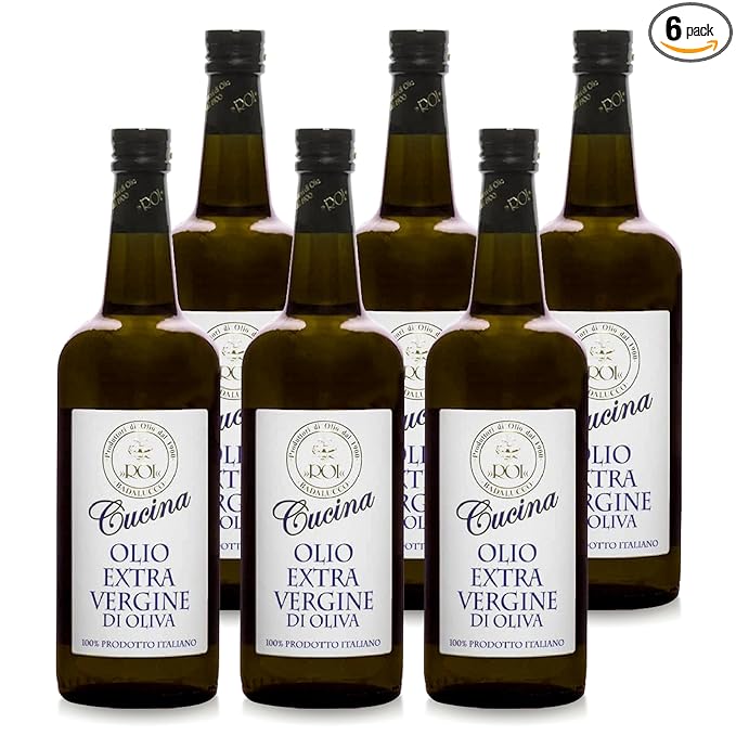 Roi Extra Virgin Olive Oil from Italy - Cucina Ligurian Olive Oil from Italy, First Cold Pressed