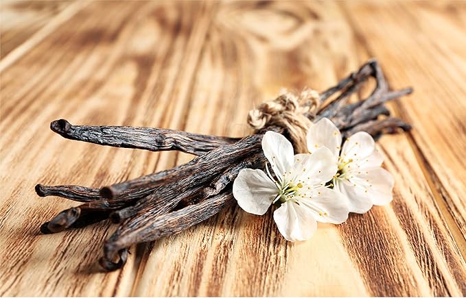 25 Organic Madagascar Vanilla Beans - Whole Extract Grade B Pods for Baking, Homemade Extract