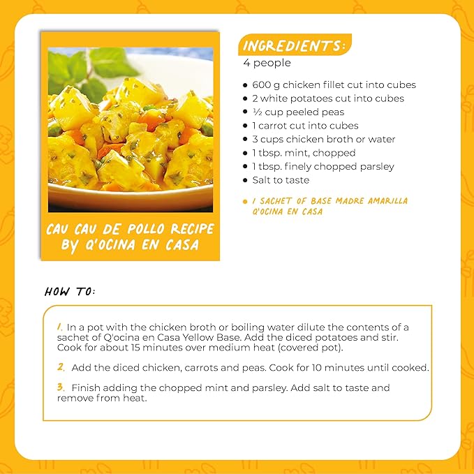 Yellow Sofrito Base by Gastón Acurio for Latinoamerican Recipes, Gluten Free Taco Seasoning with
