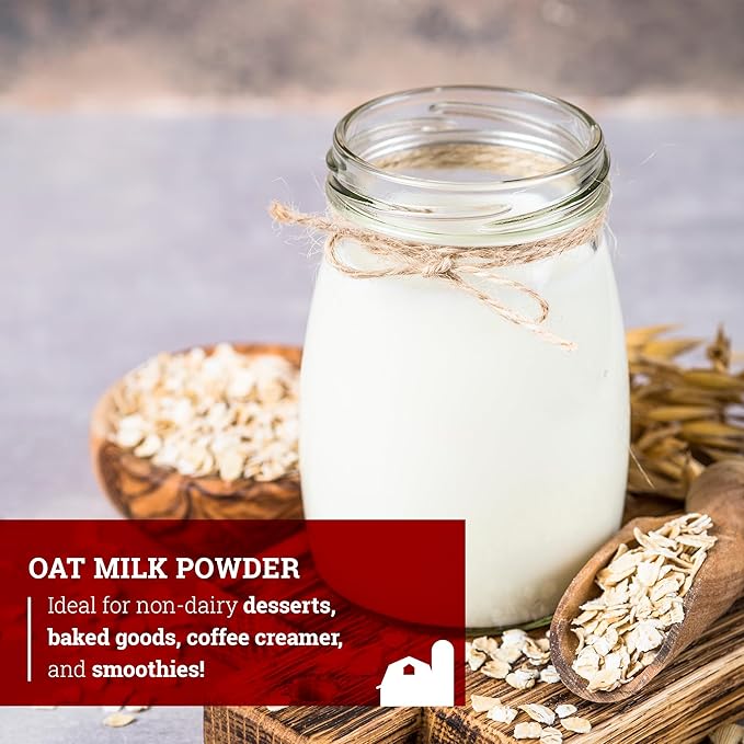 Hoosier Hill Farm Oat Milk Powder, 3LB (Pack of 1)