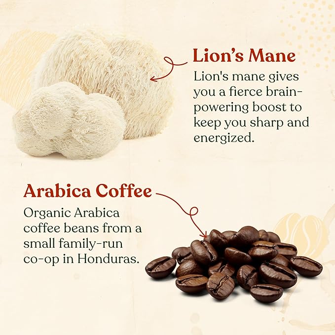 Four Sigmatic Focus Coffee Pods Compatible with Nespresso Original | Organic Dark Roast Espresso