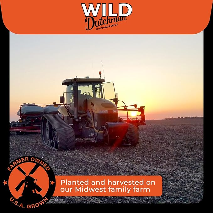 Wild Dutchman, Roasted Sunflower Seeds, Mouth Friendly Recipe for All Day Snacking, Open Pit BBQ