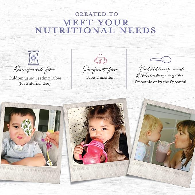 Functional Formularies Nourish Berry Medley Peptide Formula, Organic Tube Feeding Formula and