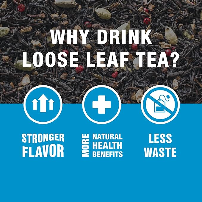 Tiesta Tea - Love & Warmth Loose Leaf Tea Gift Set, Loose Leaf, 6-Flavor Premium Variety Pack with
