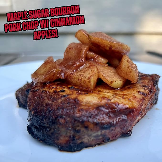 Delightfully Sweet & Smoky Maple Bourbon BBQ Seasoning Rub ??Rich Gourmet Maple Sugar Flavor That