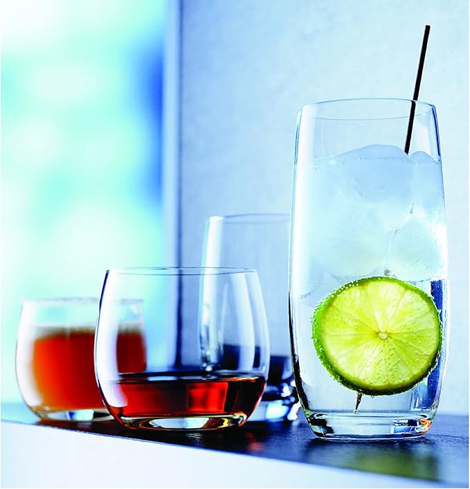 Schott Zwiesel Tritan Crystal Glass Banquet Barware Collection Beer Tumbler/Highball Cocktail