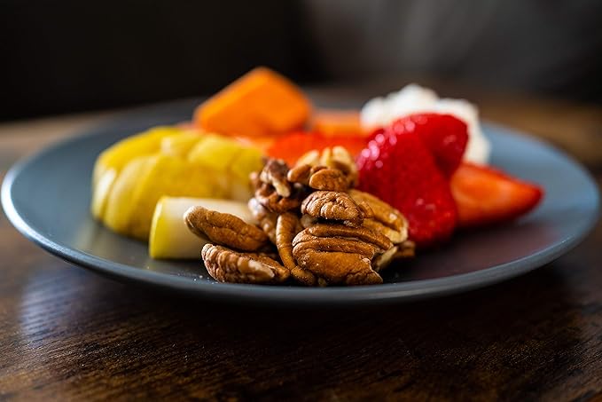 La Nogalera Pecans - Raw pecan nuts, Natural, 5 lbs vacuum sealed bag. They compare to organic, NO