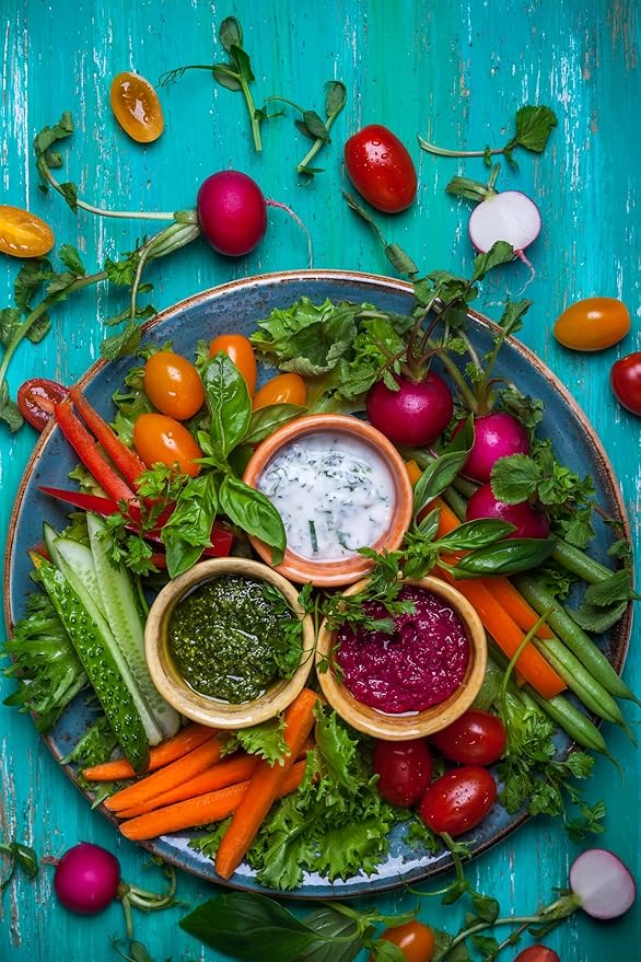 A Blend Above Spring Garden Vegetable Dip Mix, 3 Packs, 1 oz. Each, Makes 16 Ounces, Gluten-Free