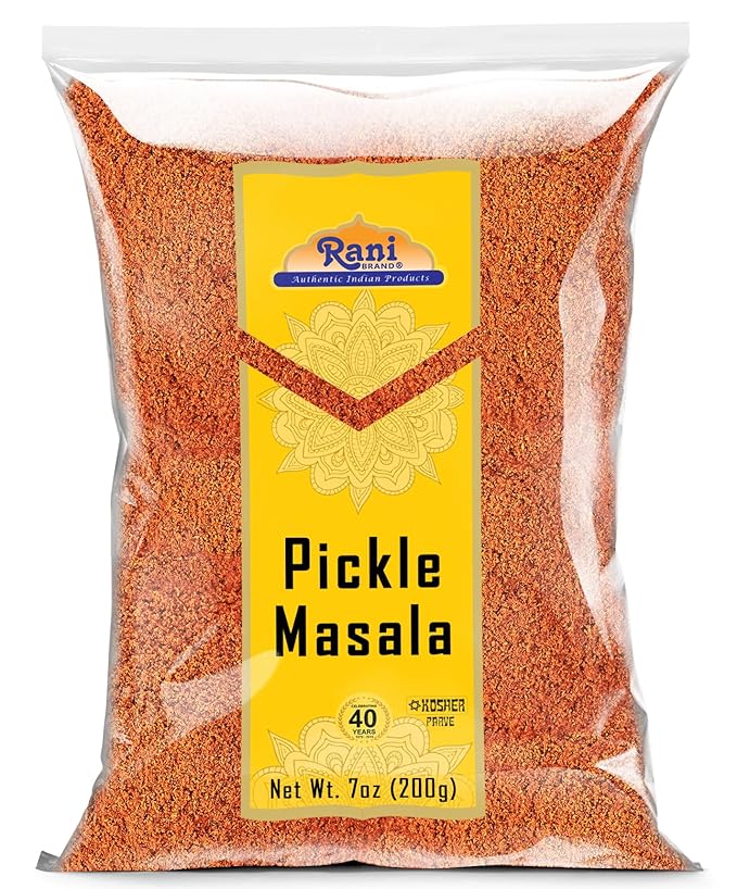 Rani Pickle (Achar) Masala Indian Spice Blend 7oz (200g) ~ All Natural | Vegan | Gluten Friendly |