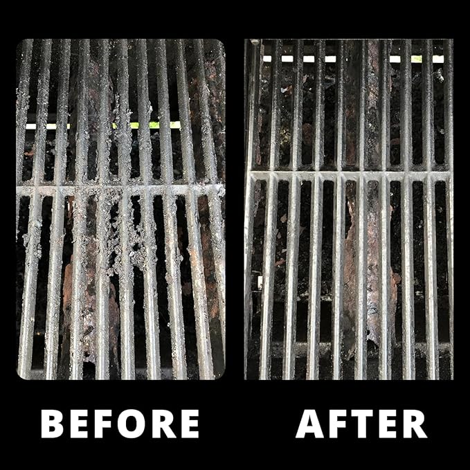 Grill Rescue BBQ Replaceable Scraper Cleaning Head, [Rescue-Upgraded], Bristle Free, Durable and