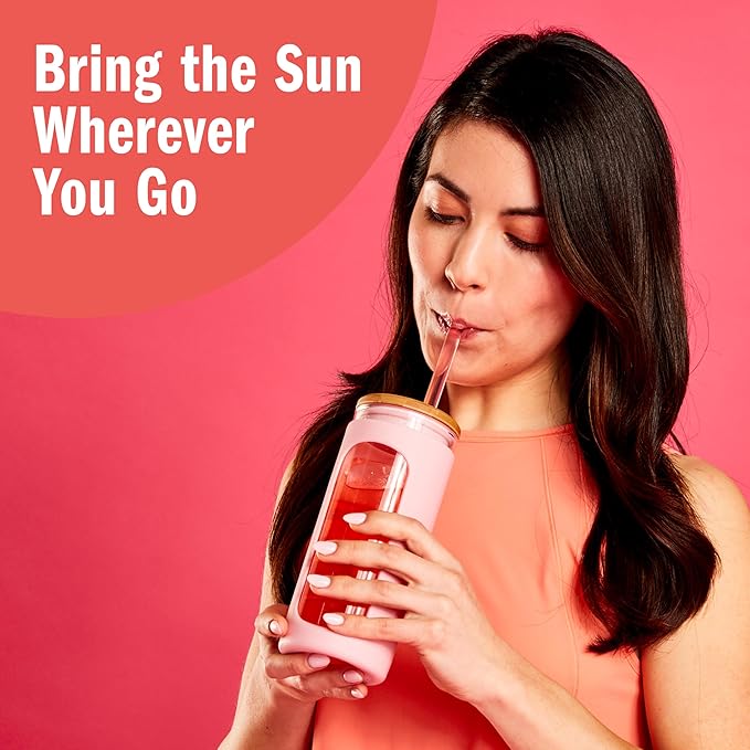 Sunkist Singles to go Drink Mix Packets, Strawberry Tangerine, 6-Count Box ??Powdered Drink Packets