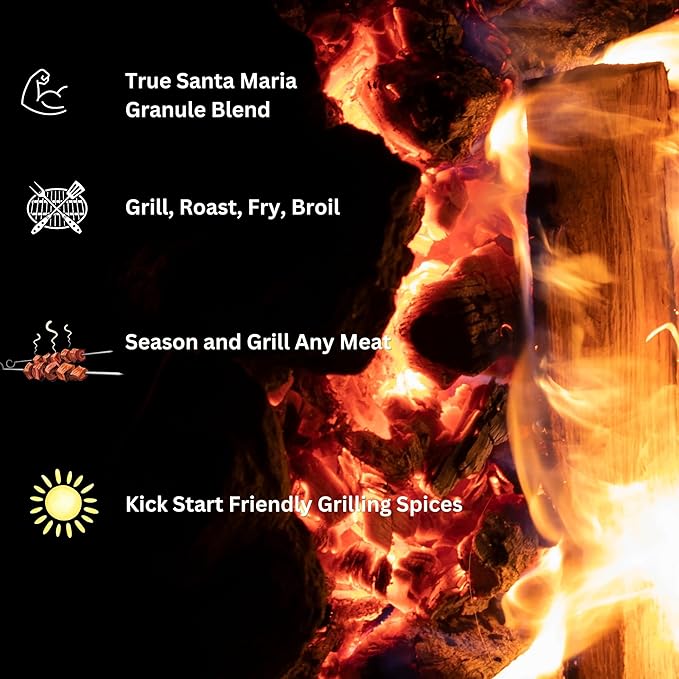 Tolosa Pointe All Que Santa Maria Seasoning & BBQ Rub for Chicken, Steak, Pork, Ribs, Prime Rib