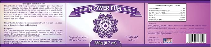 Bloom Booster and Yield Enhancer for Plants - Big, Heavy, Healthy Harvests, for Use in Soil and