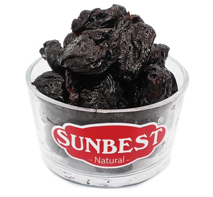 Sunbest Natural Jumbo Pitted Prunes – 3 lb Bulk Bag (48 oz) – Tender, Juicy & Nutrient-Rich – High