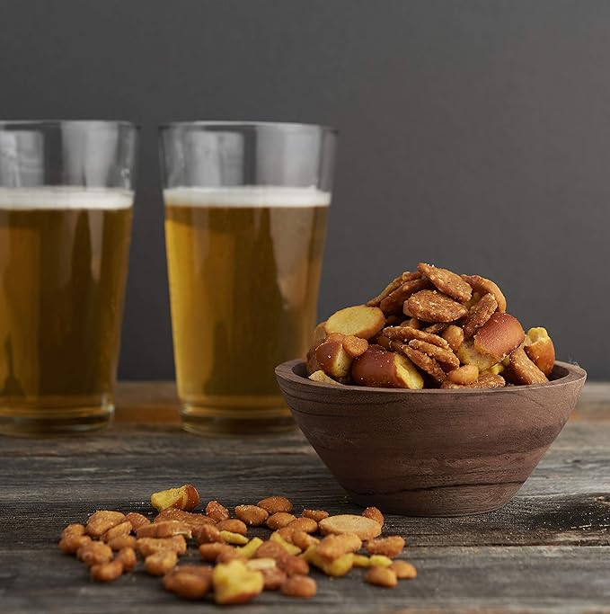 Imperial Mixed Nuts Bar Mix ??32 oz ??Honey Mustard Snack Mix with Sourdough Pretzels, Peanuts