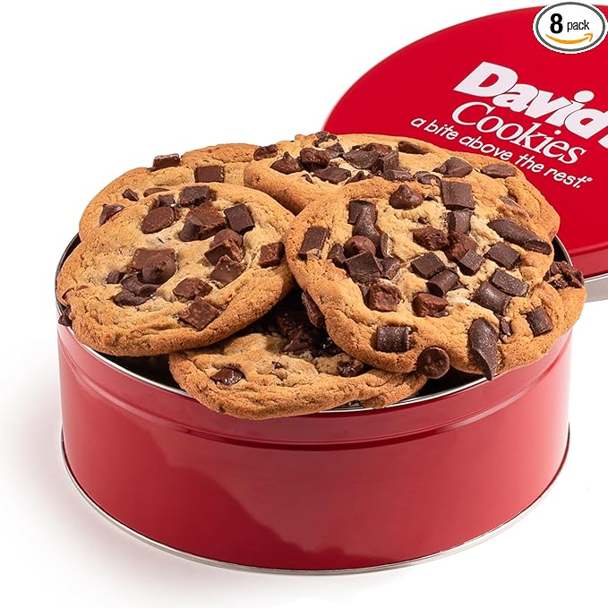 David's Cookies Fresh Baked Decadent Jumbo Cookies Triple Chocolate Chunk - Flavorful Gourmet