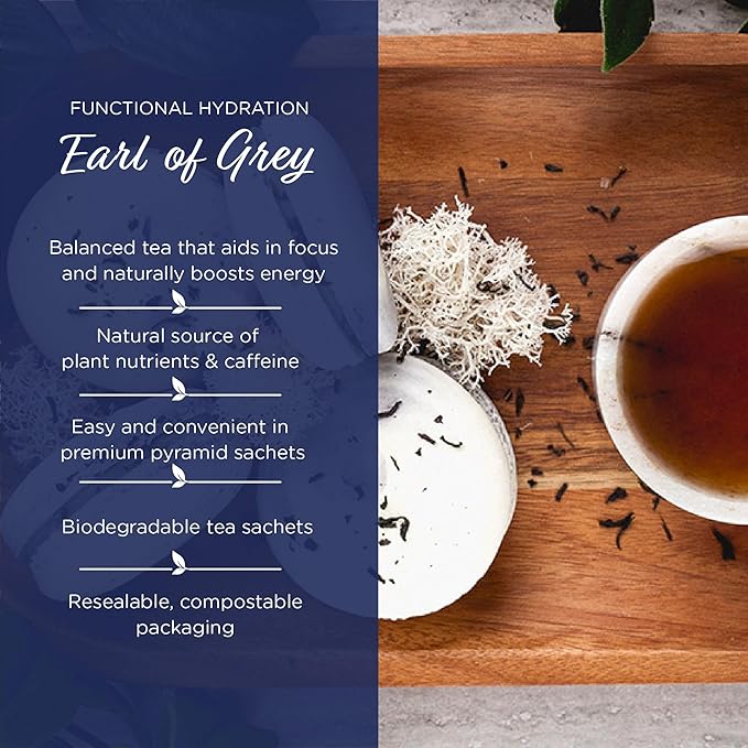 The Tea Spot Earl of Grey Black Tea with Citrus for Energy | Blend of Black Tea, Citrus Root