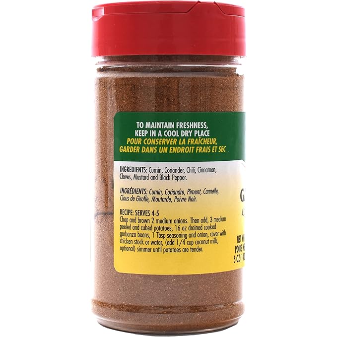Sadaf Garam Masala Seasoning - Garam Masala for Cooking & Food Seasoning - Middle Eastern Cuisine