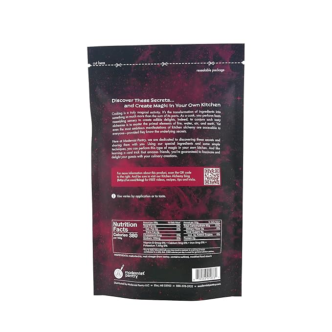 Malt Vinegar Powder Vegan OU Kosher Certified - 400g/14oz