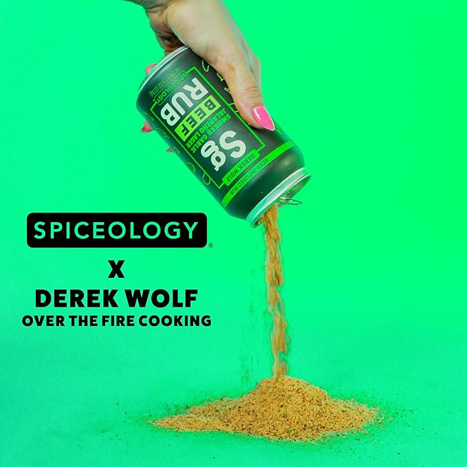 Spiceology & Derek Wolf - Smoked Garlic Jalapeno Lager - Beer-Infused Barbecue Rubs, Spices and