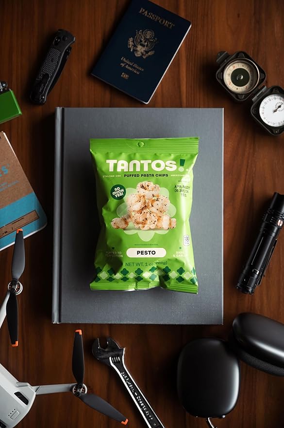 Tantos! Puffed Pasta Chips ??Healthy Pasta Snack by Top Chef Joe Sasto ??Plant-Based, Low Calorie