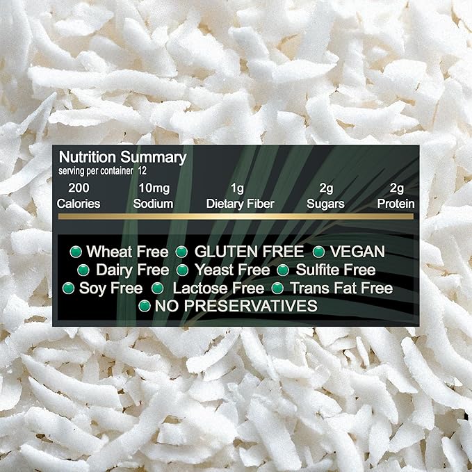 Golden Premium Quality Coconut Macaroons Slices - 12 oz (340 g) | Natural Super Fruit Perfect for