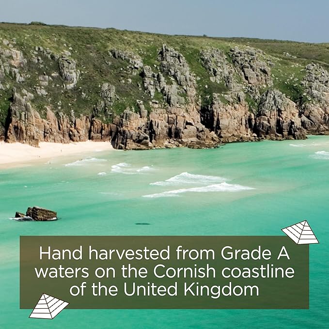 Cornish Sea Salt & Peppery Seasoning | Cooking & Hydration | Hand-Harvested in Celtic Waters | 2.1
