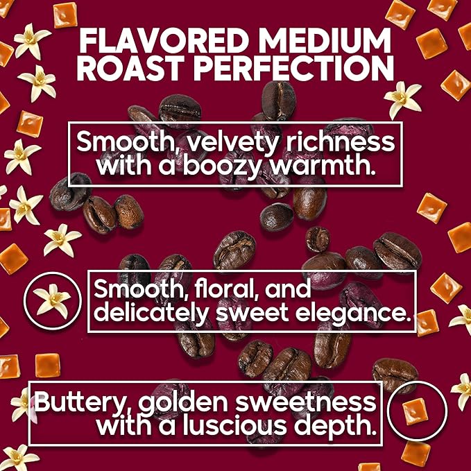 Sarasota Coffee Ground Jamaican Me Crazy | Medium Roast Gourmet Flavored Coffee Grounds | Low Acid