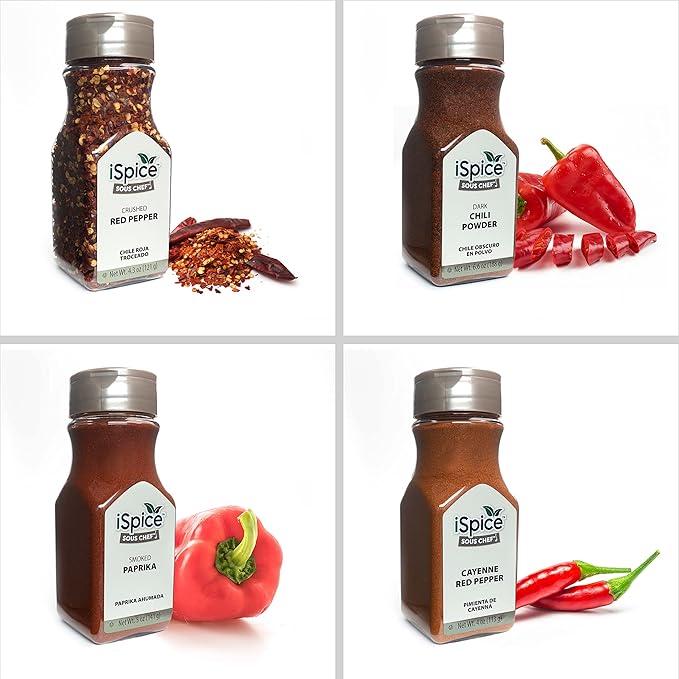 iSpice Spices and Seasonings Sets Starter Kitchen Set for Cooking - Spices Variety Pack Herb, &