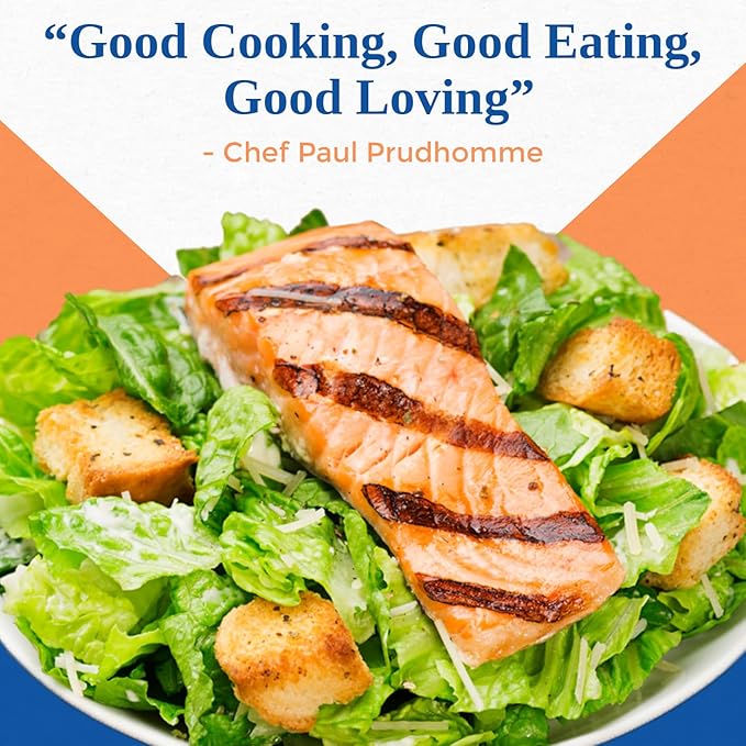 Chef Paul Magic Seasonings Blends Salmon Magic | Salmon Seasoning with Herbs & Spices | Seafood